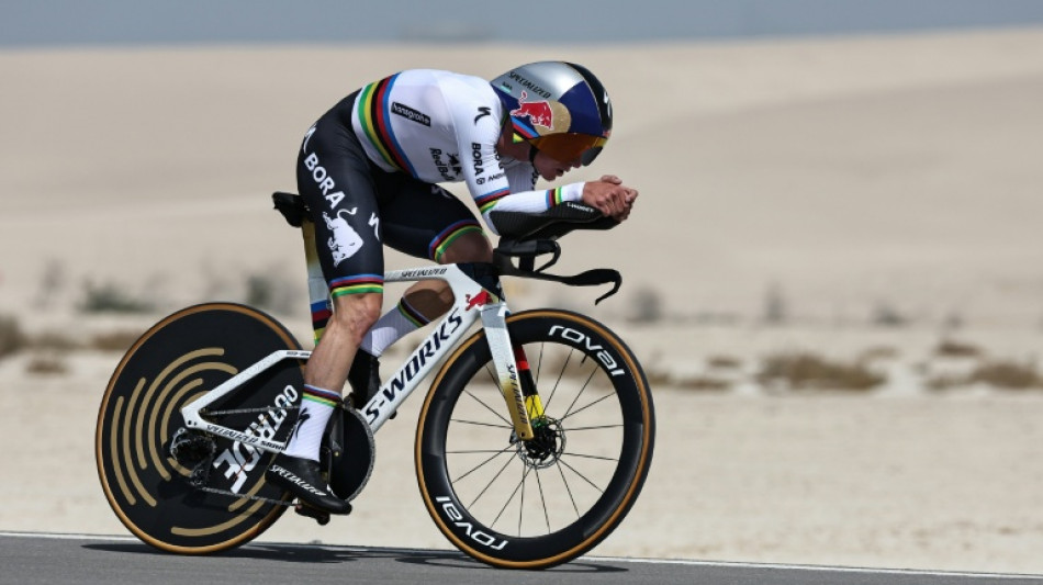 Tour UAE: Evenepoel vainqueur du chrono et nouveau leader