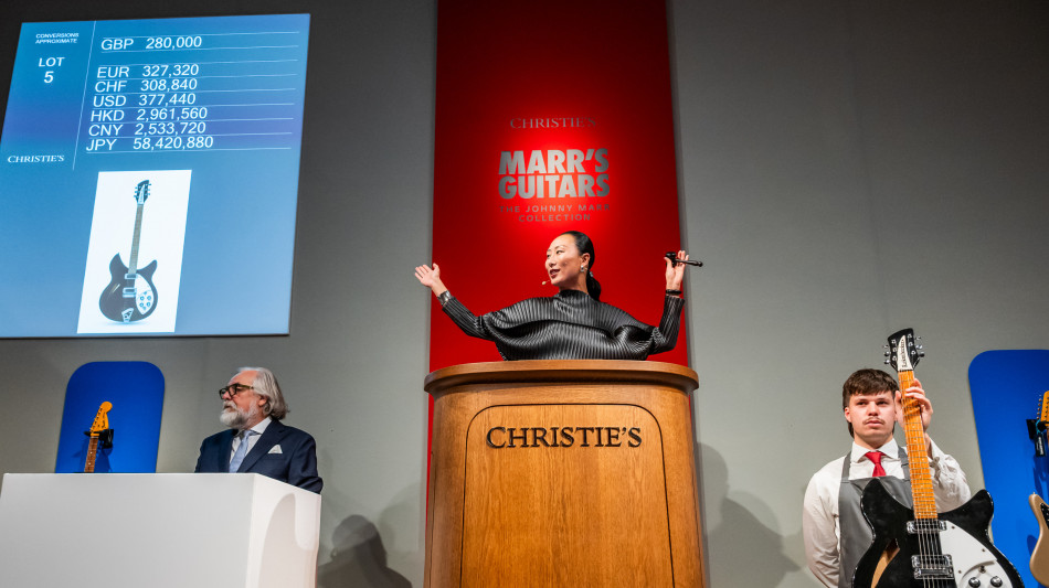 Le chitarre di Johnny Marr degli Smiths vendute all'asta per oltre 4 milioni