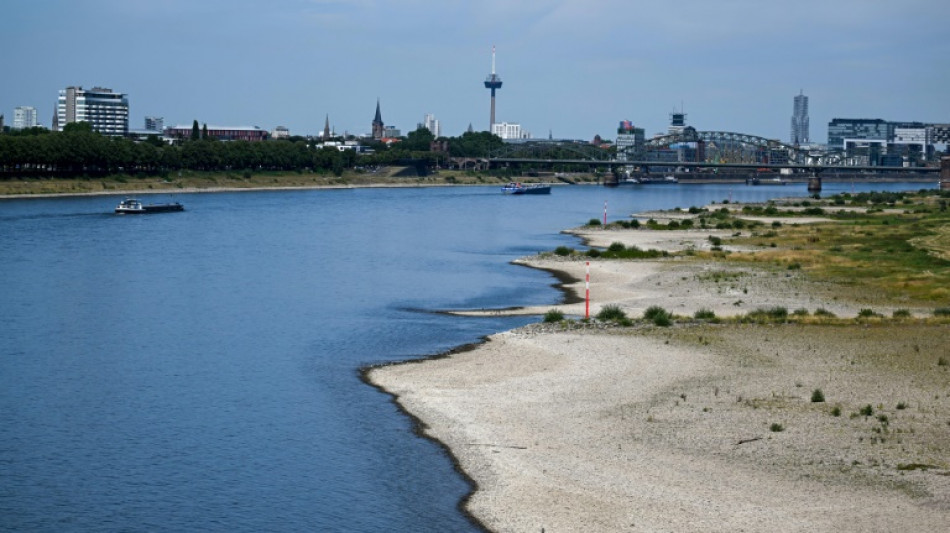 Niedrige Wasserst&auml;nde machen Binnenschifffahrt und Energiewirtschaft zu schaffen