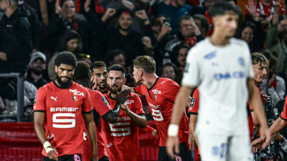 Rennes beat Marseille to seize top spot in Ligue 1