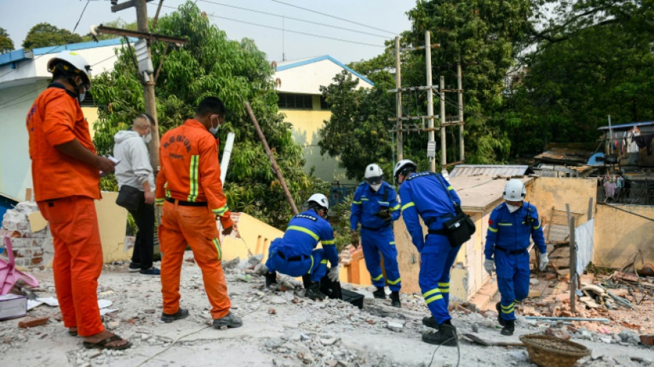 Séisme : opérations de secours en Birmanie et en Thaïlande, des répliques à Mandalay