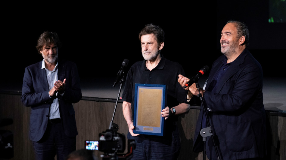 Nanni Moretti riceve il premio Siae 'Andrea Purgatori' alla carriera
