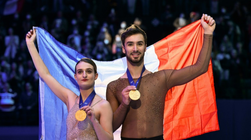 Patinage: apr&egrave;s l'or olympique, 5e or mondial pour Papadakis et Cizeron