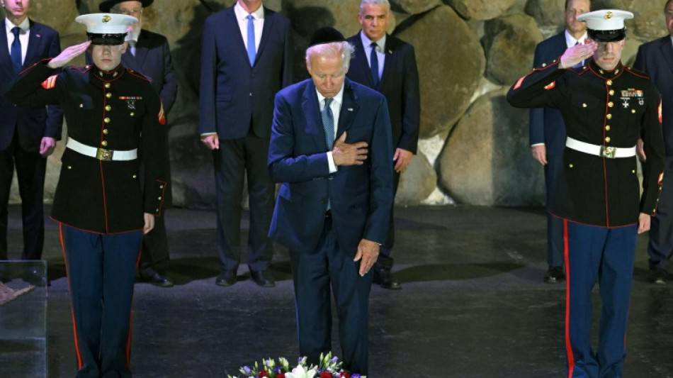 Biden reafirma el apoyo "inquebrantable" de Washington a Israel en gira por Oriente Medio