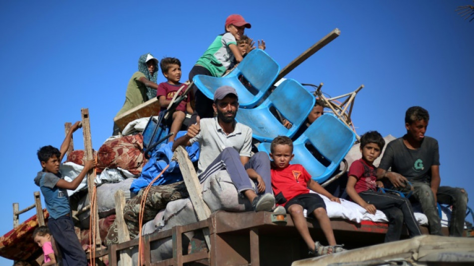 Les Palestiniens fuient en nombre Gaza-ville, cible d'une offensive israélienne meurtrière