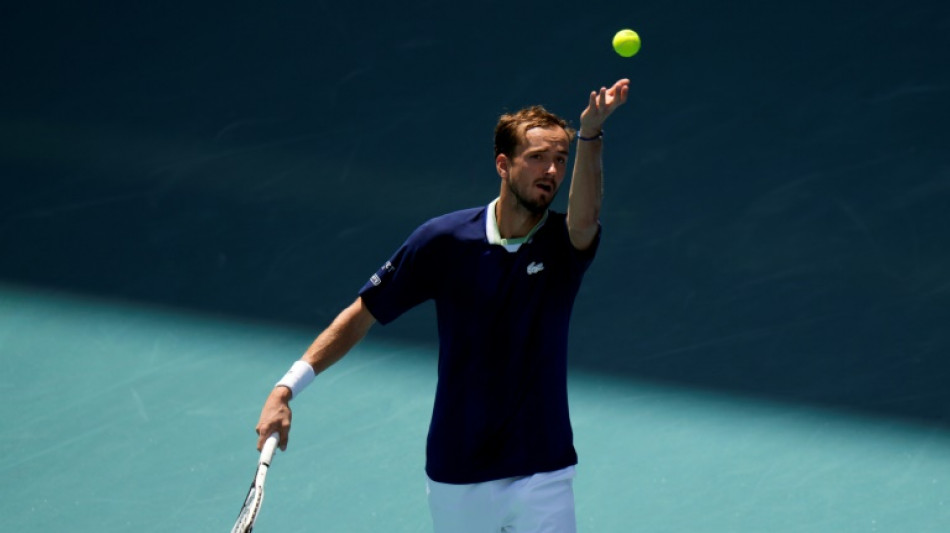 Tennis: Medvedev en 8es &agrave; Miami sans forcer