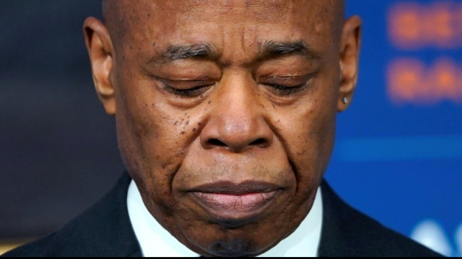 Amtsinhaber Eric Adams steigt aus Rennen um New Yorker Bürgermeisteramt aus