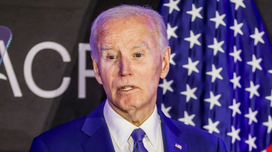 Biden greift Trump in erster öffentlicher Rede seit Januar scharf an