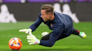 Barcelona strip Ter Stegen of captain's armband