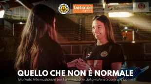 Violenza sulle donne, Betsson sport e volley Brescia in campo