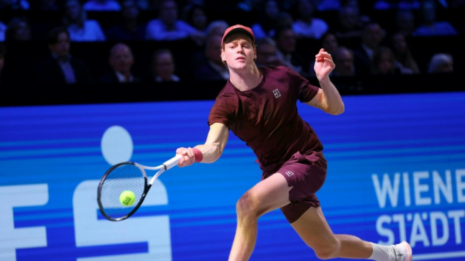 Sinner fights back against Zverev to win Vienna crown