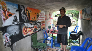 "La paix au milieu du chaos": un enseignant thaïlandais transforme les bunkers en fresques