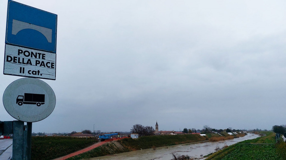 Fiumi del Ravennate verso la normalit&agrave;, oggi l'allerta &egrave; arancione