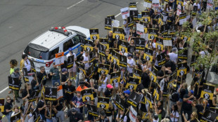 "La lutte continue": manifestation unitaire à New York de professionnels du cinéma et de la télé