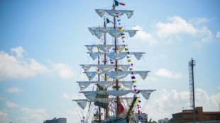 Mexico training ship that hit Brooklyn Bridge returns home