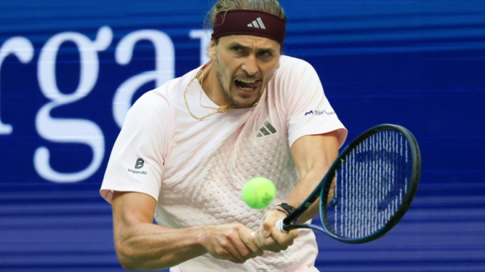 Top seed Zverev holds off Khachanov to reach US Open final