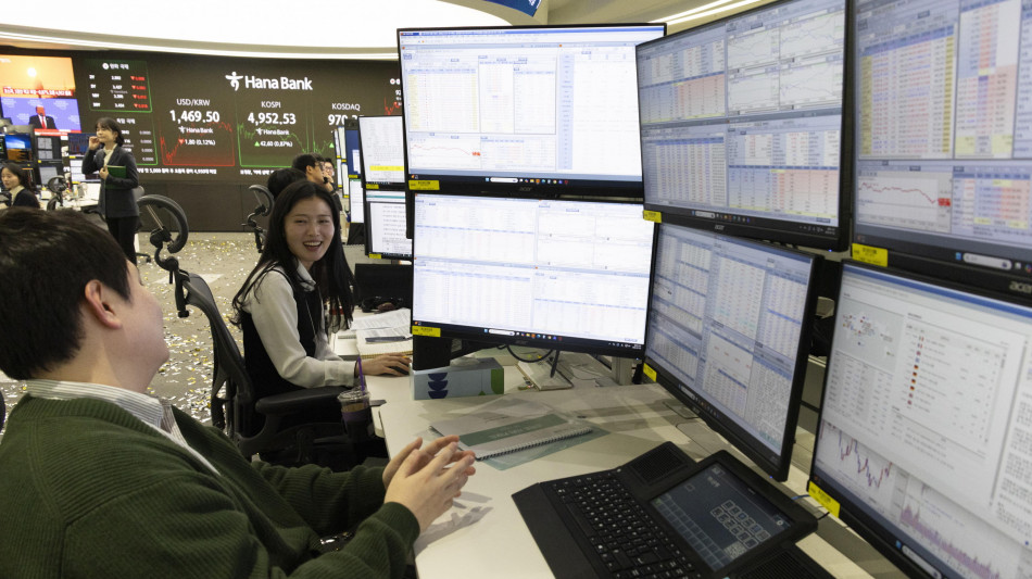 Borsa: l'Asia chiude in calo tra attesa per la Fed e rischi per l'Ia