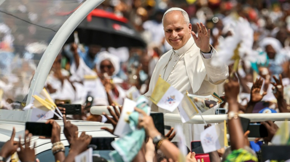Jubilant crowds throng giant papal mass in Cameroon