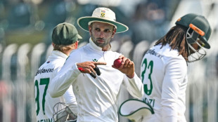 Maharaj takes seven wickets with South Africa-Pakistan Test in balance