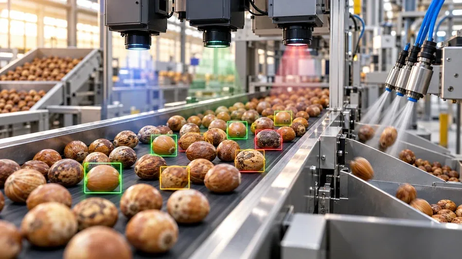 Agrograde Introduces AI Optical Sorter for Arecanut Processing