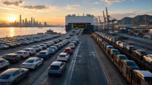 China Auto Exports Surge as Industry Moves Toward Overseas Production