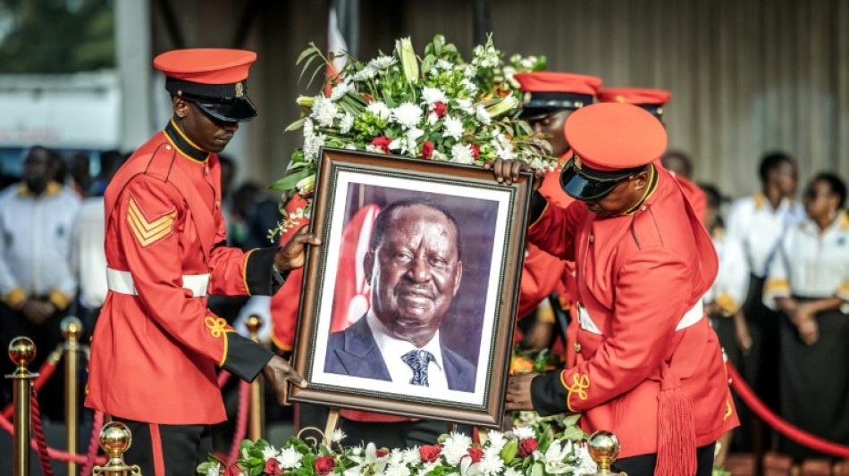 Kenia nimmt mit Staatsbegräbnis Abschied von Oppositionschef Odinga