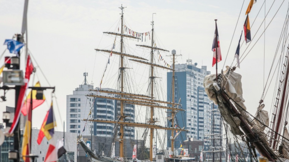 250 Jahre Unabh&auml;ngigkeit der USA: Segelschulschiff "Gorch Fock" besucht New York