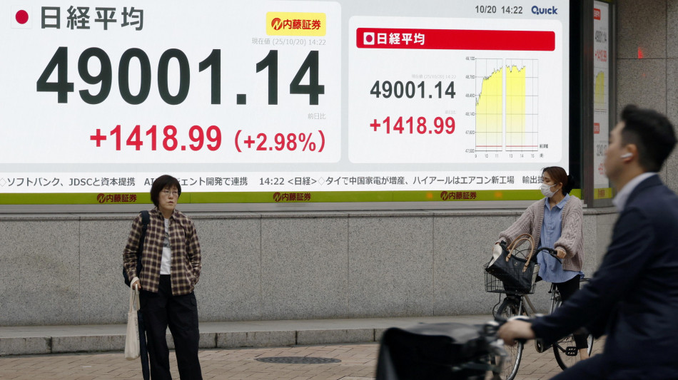 Borsa: bene l'Asia con i tecnologici, svetta Hong Kong