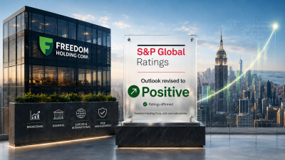 S&P Revises Outlook on Freedom Holding Corp. and Core Subsidiaries to Positive