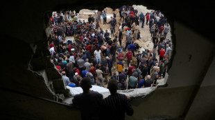 Gaza rescuers says Israeli strikes kill 28 near hospital