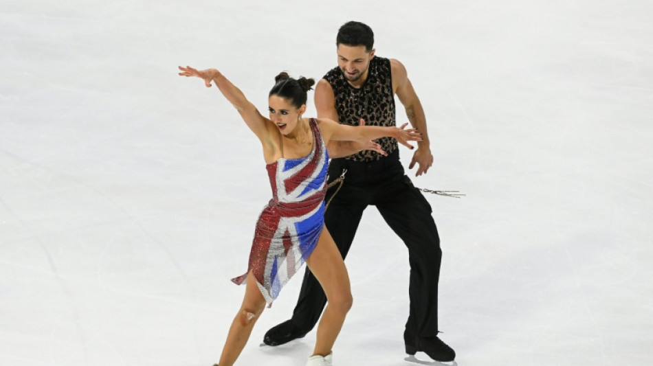 British ice dancers Fear and Gibson lead at ISU Grand Prix de France