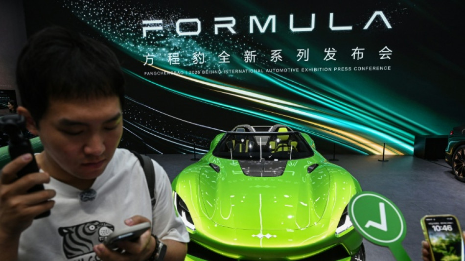 Le salon auto de P&eacute;kin ouvre, les &eacute;lectriques chinoises en vedette