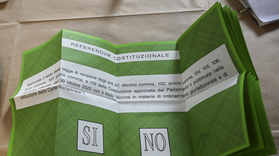 Referendum: dato definitivo dell'affluenza alle 12 al 14,9%