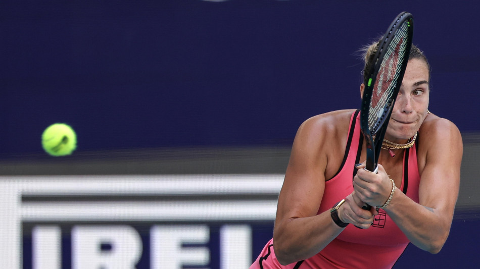 Dopo Indian Wells, Sabalenka vince anche Miami