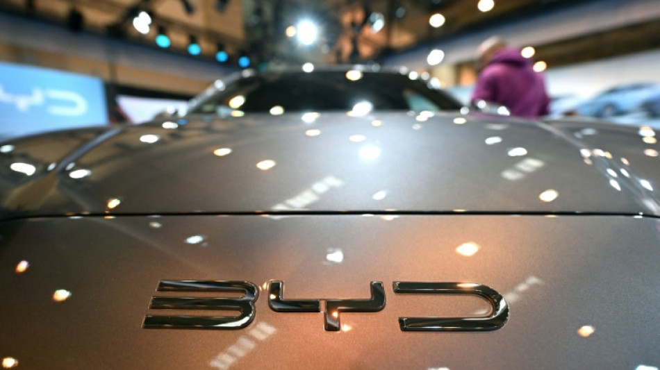 Chinese EV giant BYD says Q3 profit down 33%